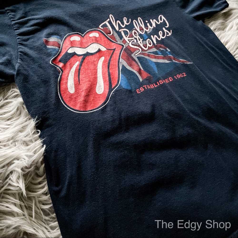 Bravado | The Rolling Stones Tongue Band T-Shirt - Picture 2 of 4